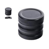 Grinder "Groove" schwarz 4er / Geschenke-Macher