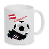 Personalisierte Fußball Tasse