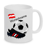 Personalisierte Fußball Tasse