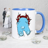 Kaffee Monster Tasse personalisierbar mit Name