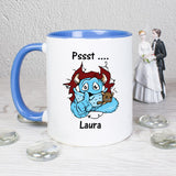 Kaffee Monster Tasse personalisierbar mit Name