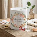 Keramik-Spardose „Hand in Hand ein Leben lang“ – Das perfekte Geschenk zur Hochzeit