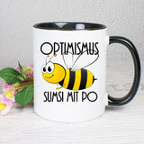 Geschenk für Kinder - Tasse bedruckt mit Biene Sumsi mit Po