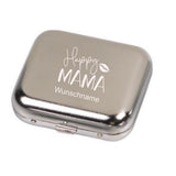 Taschenascher Happy Mama Kußmund und mit Name personalisierbar