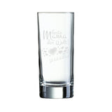 Beste Mama/Schwester der Welt - Longdrinkglas