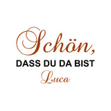 personalisierte Bestecktasche aus Filz