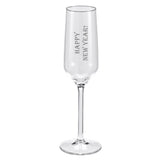 Happy New Year - Sektglas