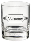 Whiskyglas mit Motiv + Wunschname graviert
