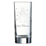 Longdrinkglas graviert mit Motiv: Littel Princess